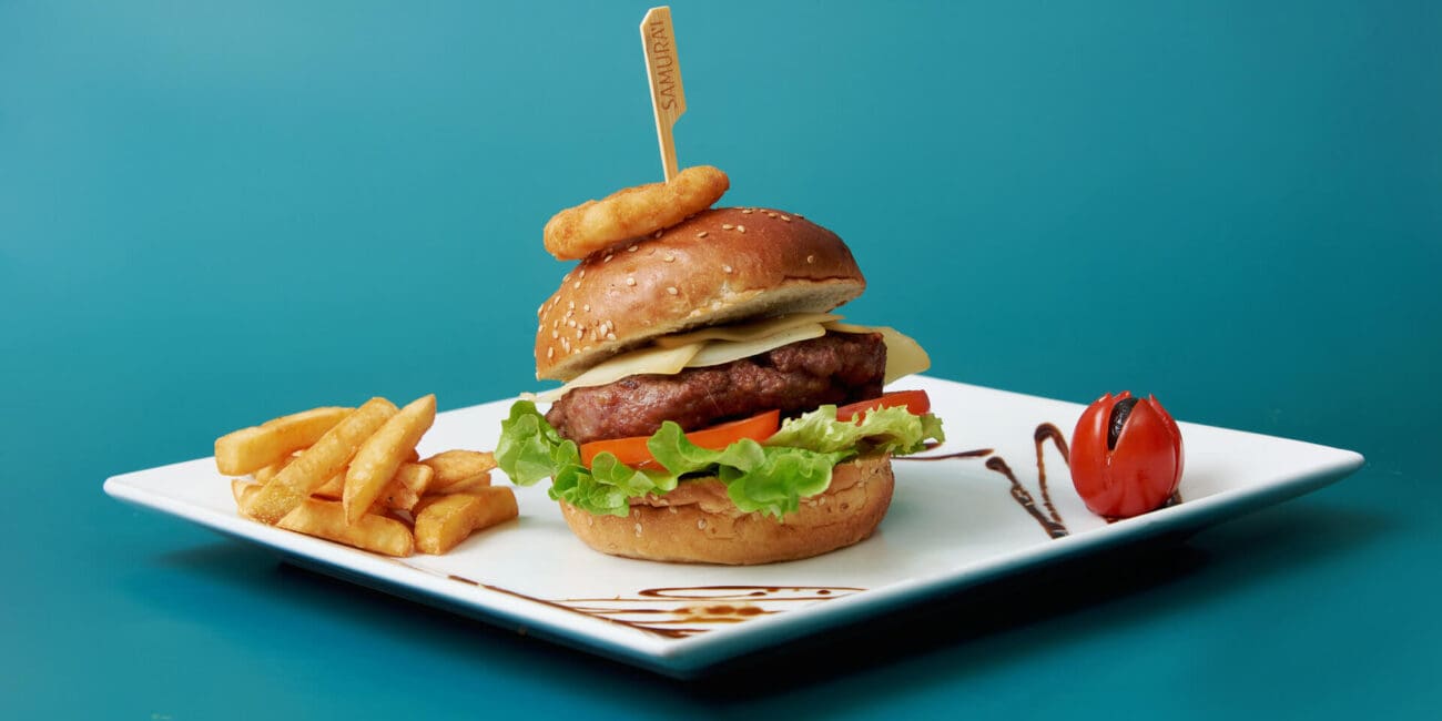 fotografisanje hrane burger